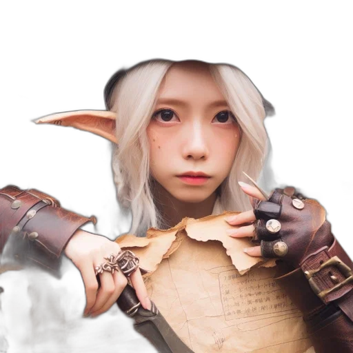 dragon, staff, weapon, mask transparent PNG cut-out