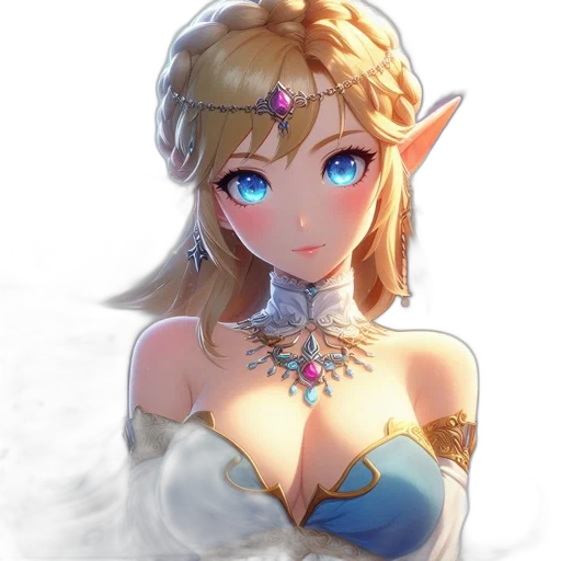 crown, dress, staff, jewelry transparent PNG cut-out