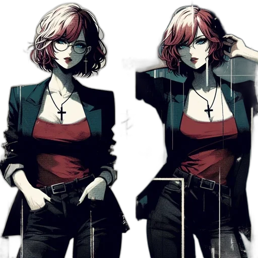 jacket, mask, face, weapon transparent PNG cut-out