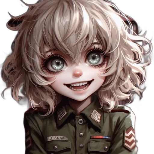 staff, face, creature, jacket transparent PNG cut-out