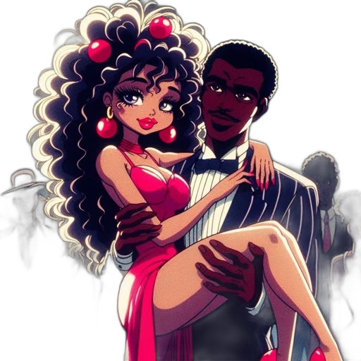 dress, cartoon, concept art, comic book art transparent PNG cut-out