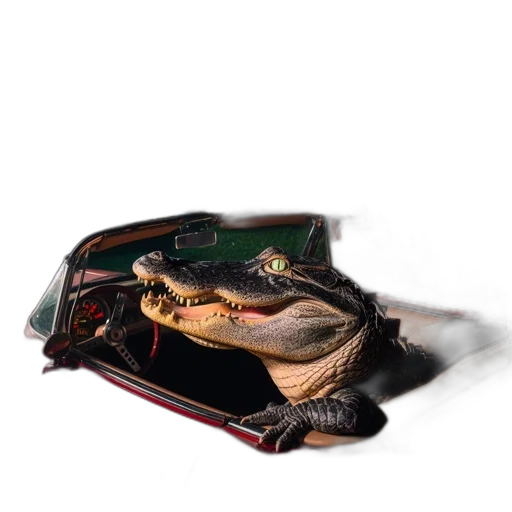 hat, dragon, shoes, car transparent PNG cut-out