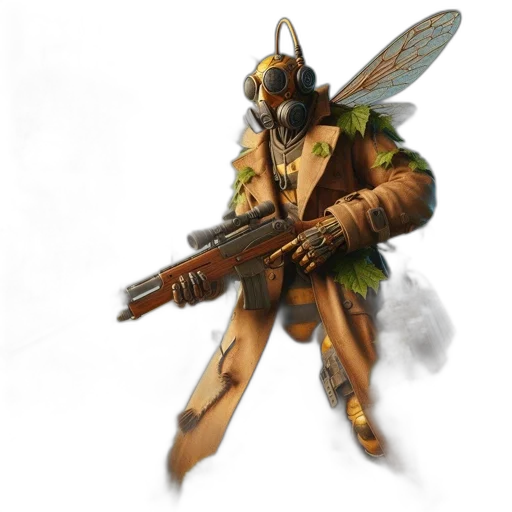 staff, weapon, creature, animal transparent PNG cut-out