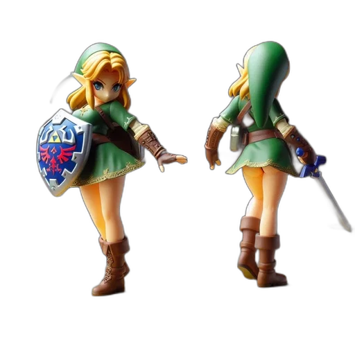 concept art, 3d render, fantasy art, pixel art transparent PNG cut-out