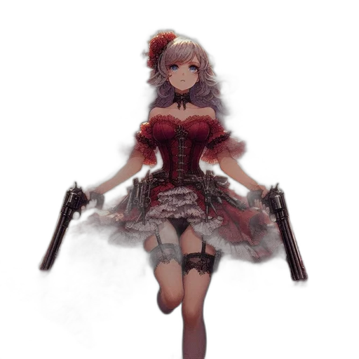 weapon, dress, staff, sword transparent PNG cut-out