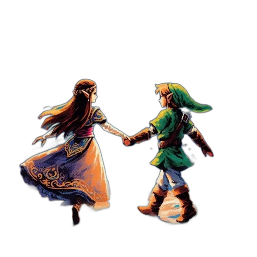 pixel art, concept art, fantasy art, watercolor transparent PNG cut-out