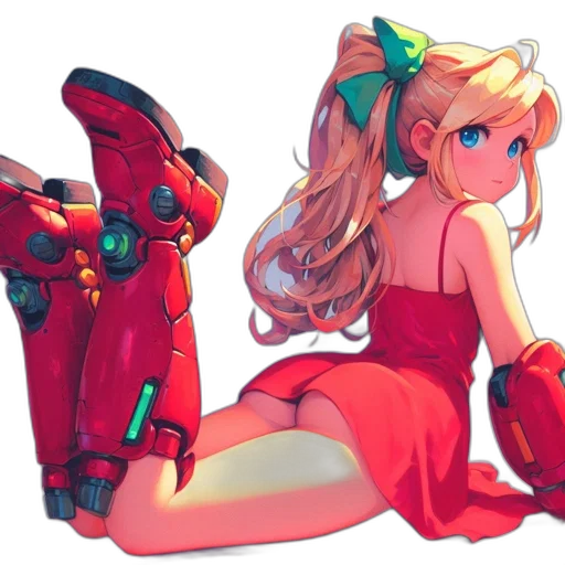 robot, dress, weapon, car transparent PNG cut-out