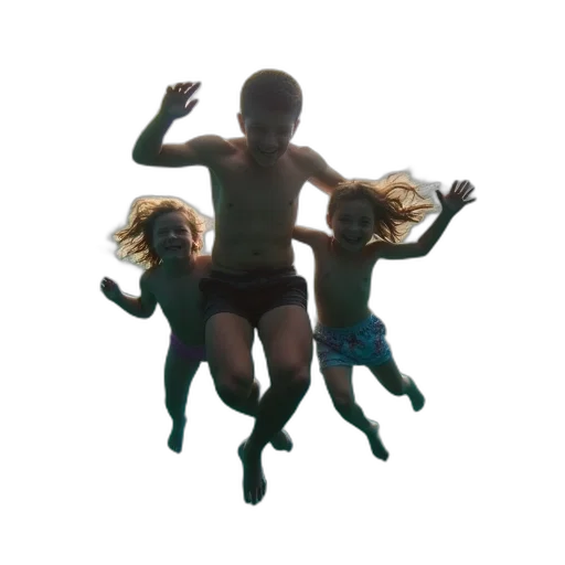 creature, hair, 3d render, concept art transparent PNG cut-out