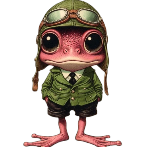 creature, animal, concept art, 3d render transparent PNG cut-out