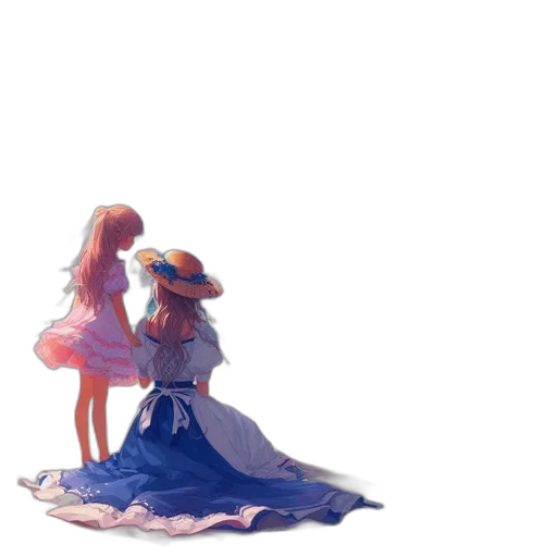 dress, crown, hat, umbrella transparent PNG cut-out