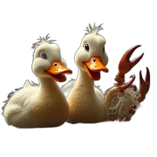 animal, 3d render, concept art, photorealistic transparent PNG cut-out