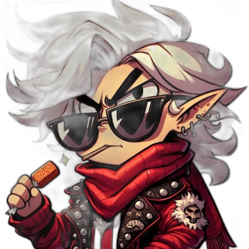 jacket, dragon, staff, fantasy art transparent PNG cut-out