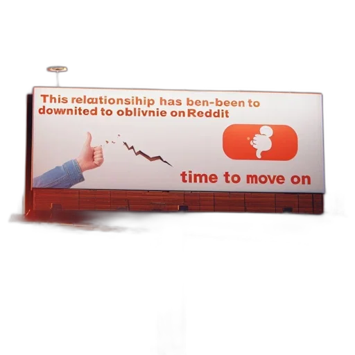 furniture, sunset, illuminates, billboard transparent PNG cut-out