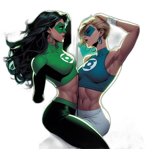comic book art, concept art, fantasy art, cartoon transparent PNG cut-out