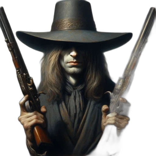 hat, weapon, staff, mask transparent PNG cut-out
