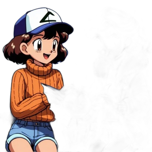 hat, jacket, dress, creature transparent PNG cut-out