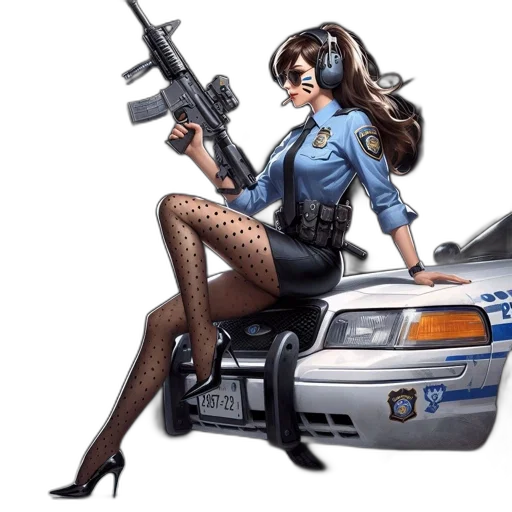 weapon, car, concept art, cyberpunk transparent PNG cut-out