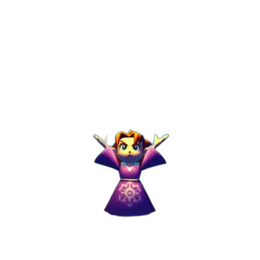 crown, staff, dress, weapon transparent PNG cut-out