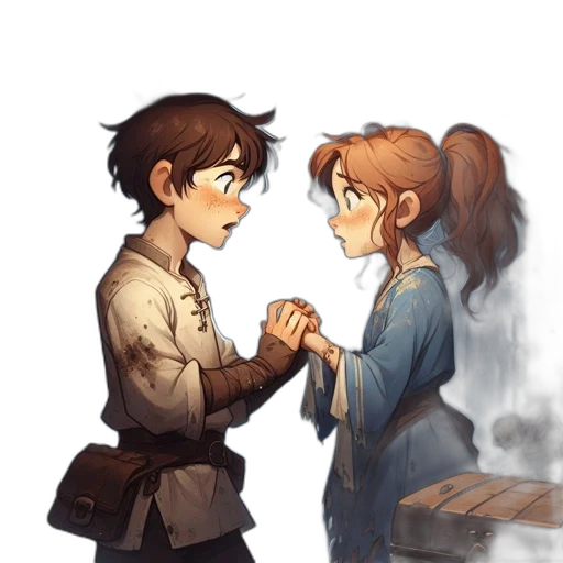 watercolor, concept art, anime, comic book art transparent PNG cut-out