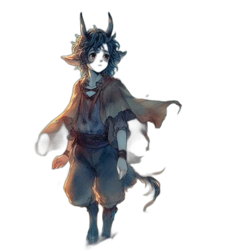 dragon, mask, creature, staff transparent PNG cut-out