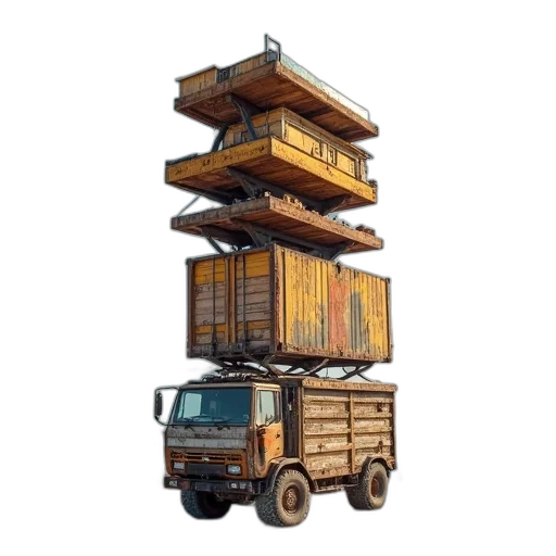 furniture, building, weapon, robot transparent PNG cut-out