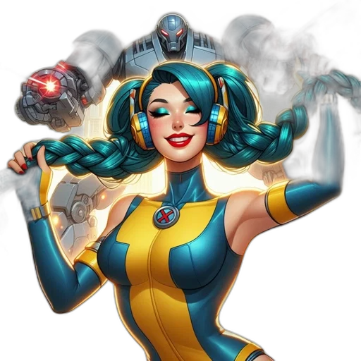 robot, weapon, comic book art, concept art transparent PNG cut-out