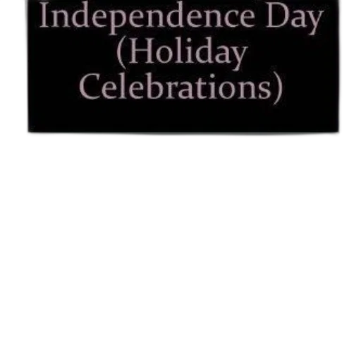 book, cover, title, independence transparent PNG cut-out