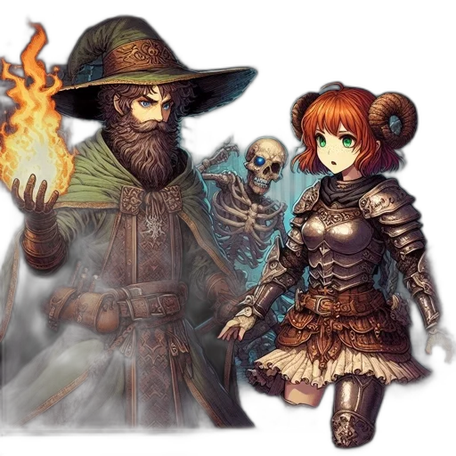staff, fantasy art, concept art, pixel art transparent PNG cut-out