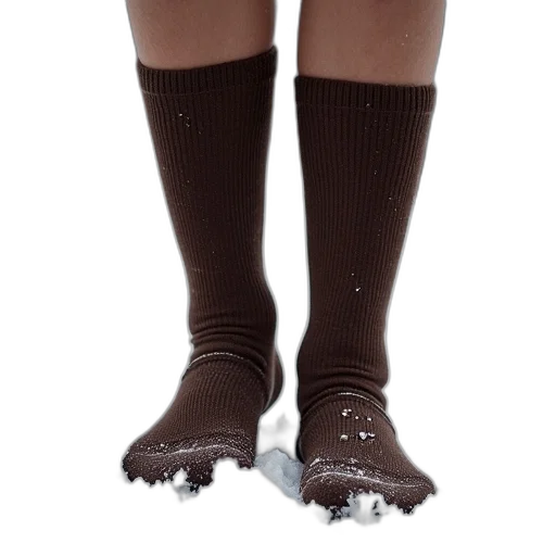 shoes, knee, socks, ski transparent PNG cut-out