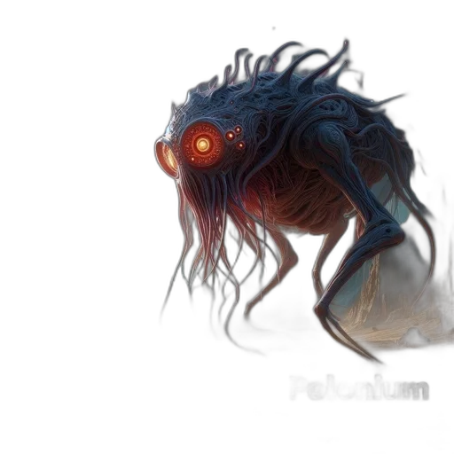 creature, animal, hair, mask transparent PNG cut-out