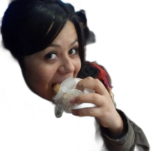 food, face, creature, animal transparent PNG cut-out