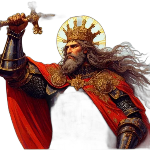 sword, crown, fantasy art, concept art transparent PNG cut-out