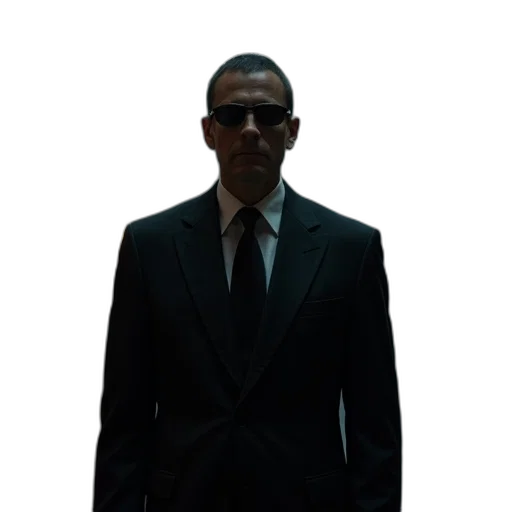 jacket, staff, mask, face transparent PNG cut-out