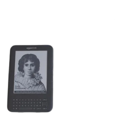face, kindle, e-reader, featuring transparent PNG cut-out