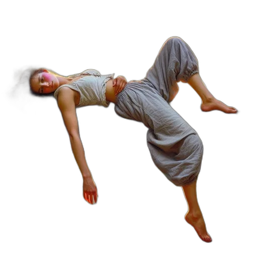 staff, creature, dress, photorealistic transparent PNG cut-out