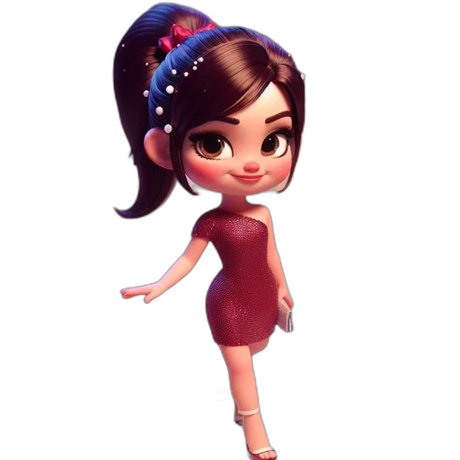 dress, crown, staff, jewelry transparent PNG cut-out