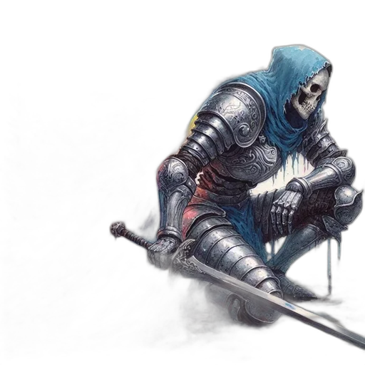 sword, weapon, staff, fantasy art transparent PNG cut-out