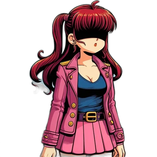 jacket, staff, dress, concept art transparent PNG cut-out
