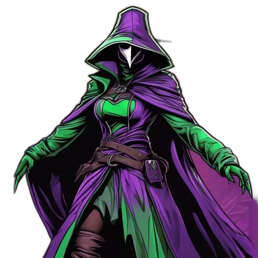 jacket, staff, mask, concept art transparent PNG cut-out
