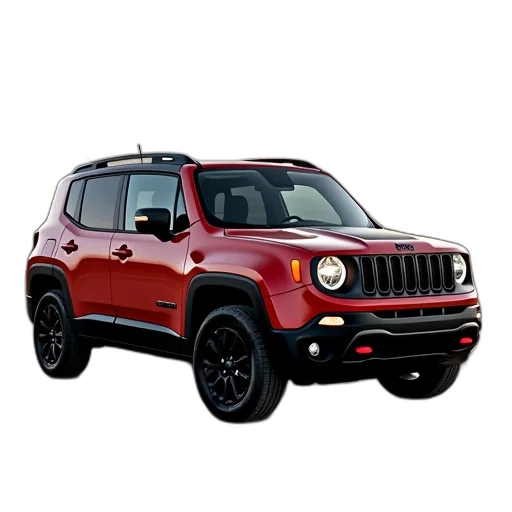 car, 3d render, 2019, jeep transparent PNG cut-out