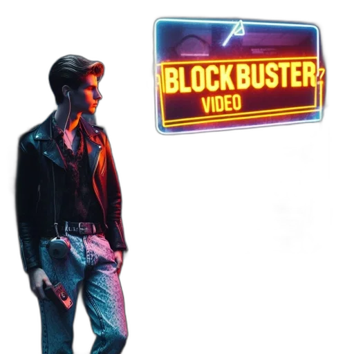 jacket, concept art, 3d render, neon lights transparent PNG cut-out