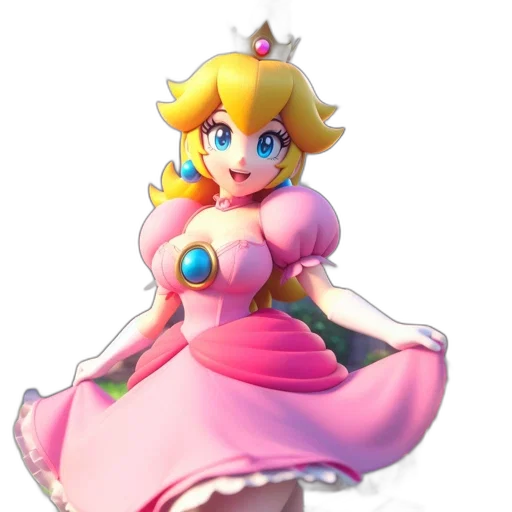 dress, crown, weapon, staff transparent PNG cut-out