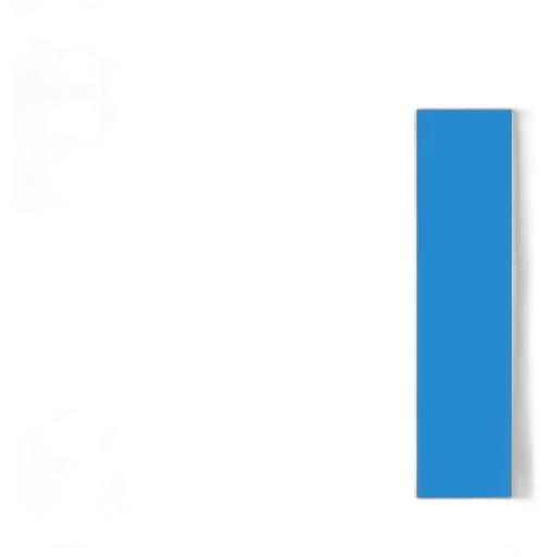 blue, logarithmic, bar, chart transparent PNG cut-out