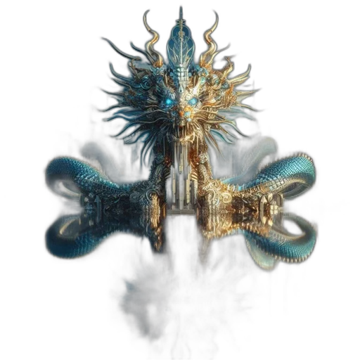 crown, dragon, jewelry, creature transparent PNG cut-out