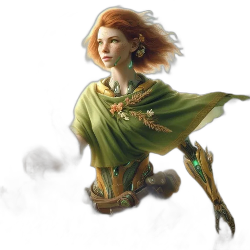 dragon, staff, fantasy art, concept art transparent PNG cut-out
