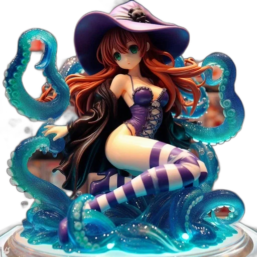 hat, dress, creature, jewelry transparent PNG cut-out