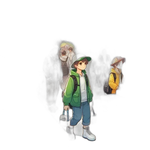 jacket, creature, mask, animal transparent PNG cut-out