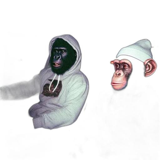 mask, jacket, creature, robot transparent PNG cut-out