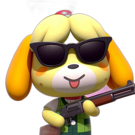 weapon, animal, staff, jacket transparent PNG cut-out
