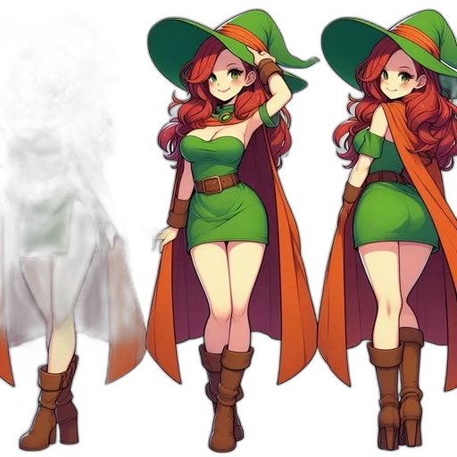 dress, concept art, fantasy art, pixel art transparent PNG cut-out